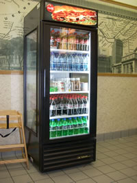 refrigerator softdrink